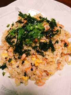 鮭チャーハン-レシピのメイン写真