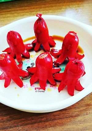 簡単で美味しい☆味付け赤ウインナー-レシピのメイン写真