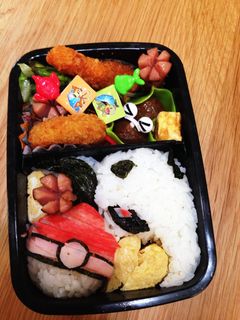 キャラ弁。ポケモン!メガアブソル!-レシピのメイン写真
