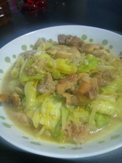 お肉と野菜でカレー炒め♪-レシピのメイン写真