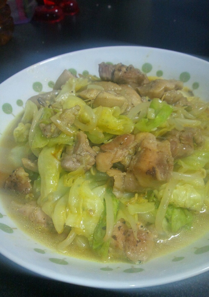 お肉と野菜でカレー炒め♪-レシピのメイン写真