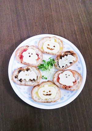 ハロウィン♪バケット&チーズ♪-レシピのメイン写真