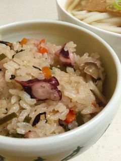 簡単 * たこ飯 炊き込みごはん-レシピのメイン写真