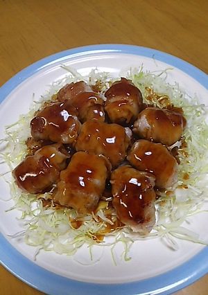 超簡単！豚バラ薄肉の照り焼き(生姜入り)-レシピのメイン写真