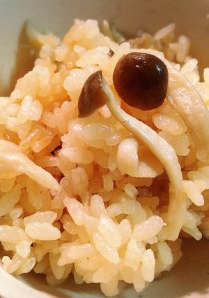 鉄人技のしめじごはん♡-レシピのメイン写真