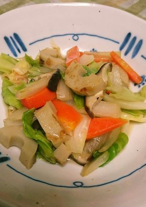 ちくわで♪あっさりキャベツ炒め-レシピのメイン写真