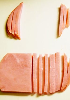 わりと長さのそろうハムの細切り♪-レシピのメイン写真