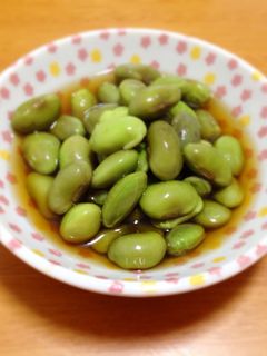 黒枝豆のひたし豆-レシピのメイン写真