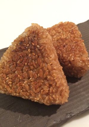 簡単！ごま油香る焼きおにぎり-レシピのメイン写真