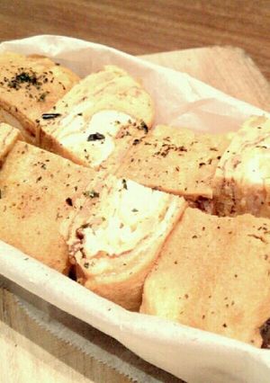 あごだしつゆで天かす青海苔の卵焼き-レシピのメイン写真