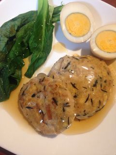 あごだしあんかけ豆腐のつくねバーグ-レシピのメイン写真