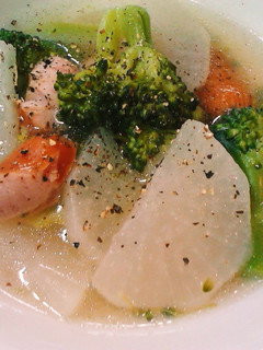 大根とブロッコリーのあんかけ中華スープ♪-レシピのメイン写真