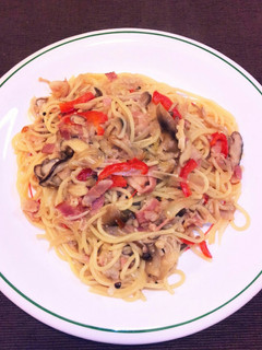 ♥我が家のキノコ和風パスタ♥家族大好き✳-レシピのメイン写真