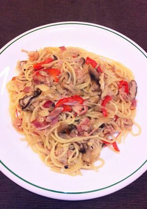 ♥我が家のキノコ和風パスタ♥家族大好き✳-レシピのメイン写真