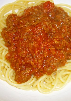 ミートスパゲティ-レシピのメイン写真