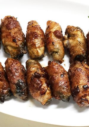 豚肉の牡蠣巻 バルサミコソース-レシピのメイン写真