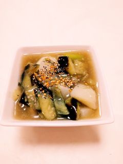 茄子とカブの和風あんかけ-レシピのメイン写真