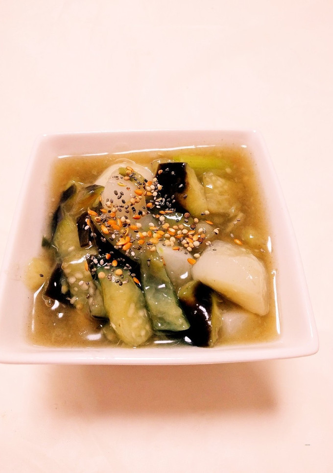 茄子とカブの和風あんかけ-レシピのメイン写真
