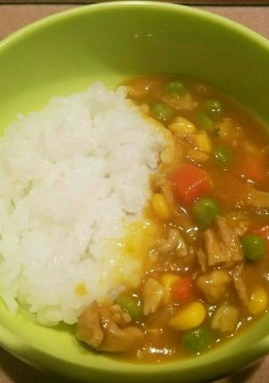 離乳食後期︰超簡単！ベジタブルカレー♪-レシピのメイン写真