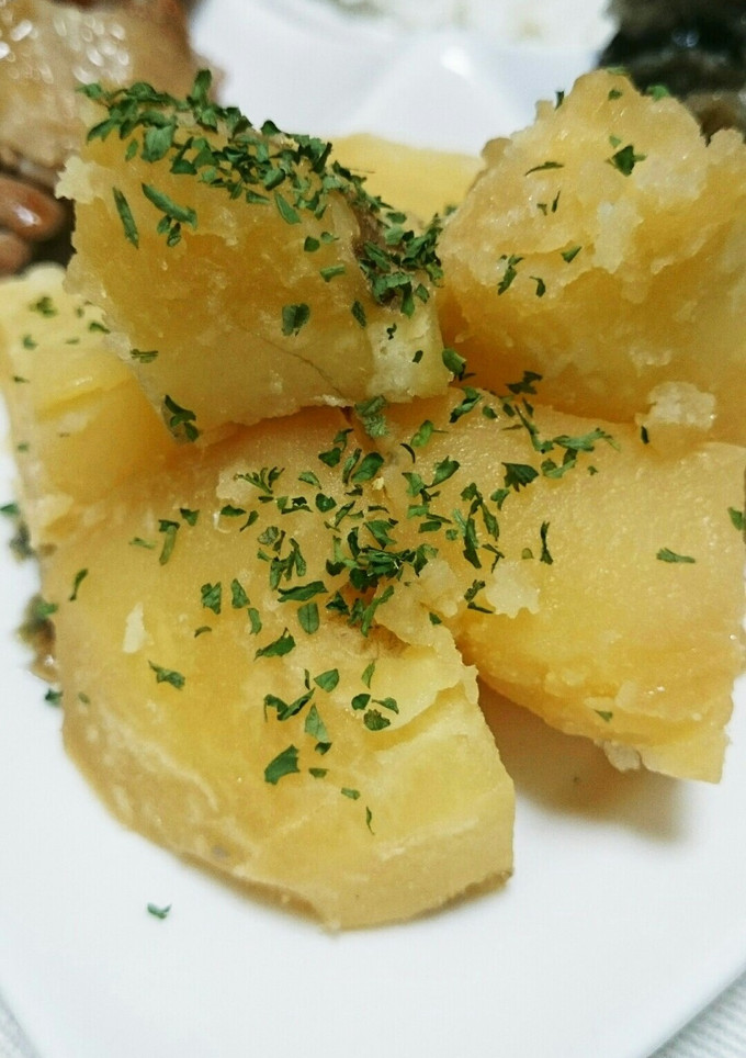 じゃがいもの、あごだし煮物-レシピのメイン写真