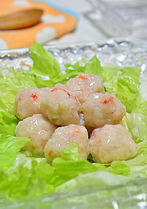 エビ団子♪蓮根のダブル使いがおいしいの☆-レシピのメイン写真