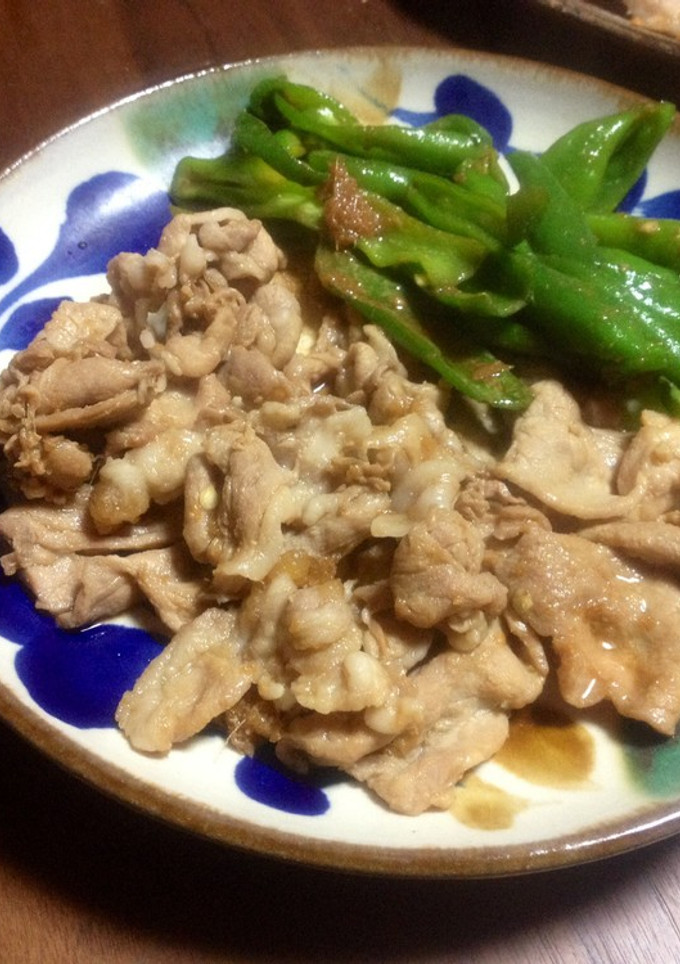 豚肉の出汁醤油炒め生姜焼き風-レシピのメイン写真