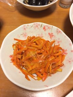 ダシダのにんじん炒め-レシピのメイン写真