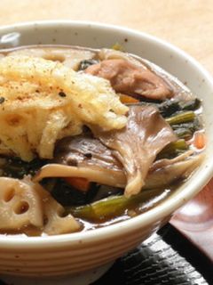 生姜入りでぽかぽか☆あんかけ蕎麦-レシピのメイン写真