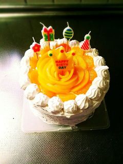 ♡お誕生日ケーキ♡-レシピのメイン写真