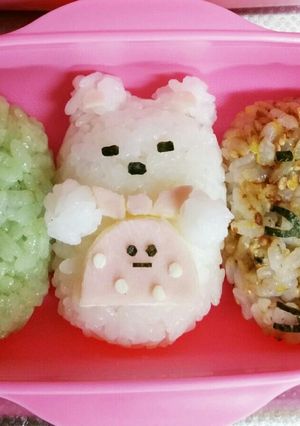 キャラ弁♪すみっこぐらしキャラ弁-レシピのメイン写真