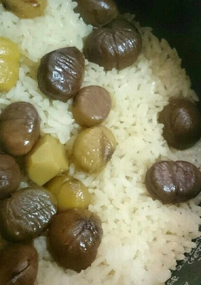 むき甘栗でお手軽♥栗ご飯-レシピのメイン写真