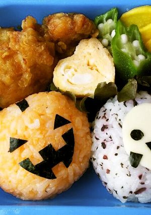 手軽に作れちゃう♡ハロウィンのデコ弁-レシピのメイン写真