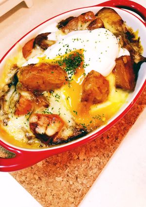 コーンビーフとホタテのカレードリア♡-レシピのメイン写真