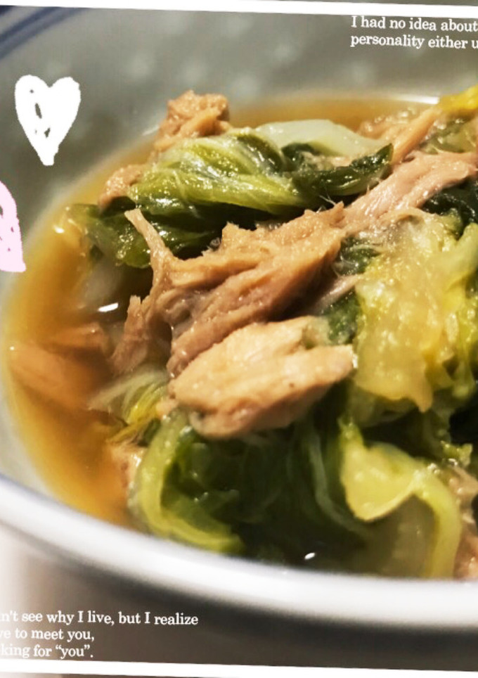 簡単！時短！節約！白菜のウマウマ煮♡-レシピのメイン写真
