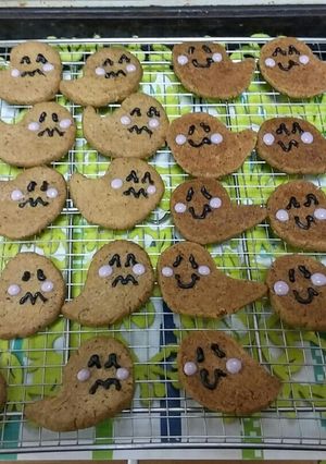 ❤ハロウイン☺おばけ紅茶cookie❤-レシピのメイン写真