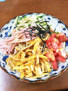 さっぱり!ちゃんぽん麺de冷やし中華!-レシピのメイン写真