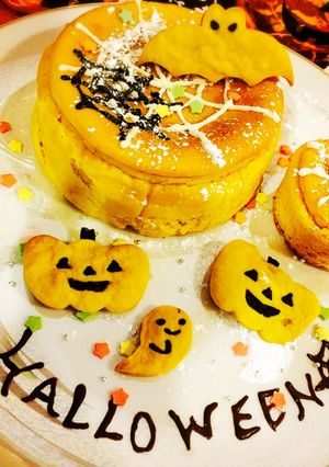 ❄︎簡単美味❤️かぼちゃチーズケーキ❄︎-レシピのメイン写真