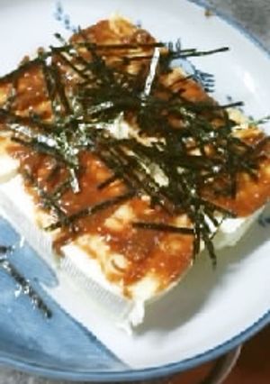 「さっぱり味噌かけ冷奴」-レシピのメイン写真