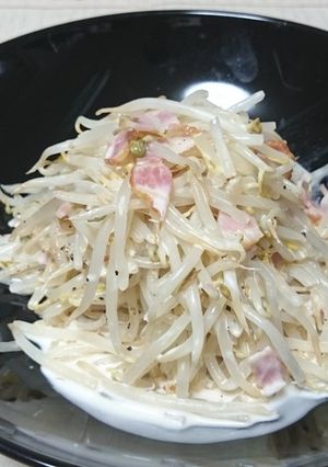 レンジで簡単もやし料理-レシピのメイン写真