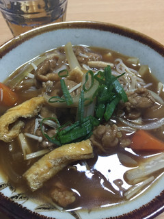 あごだしつゆで残り物カレーそば-レシピのメイン写真