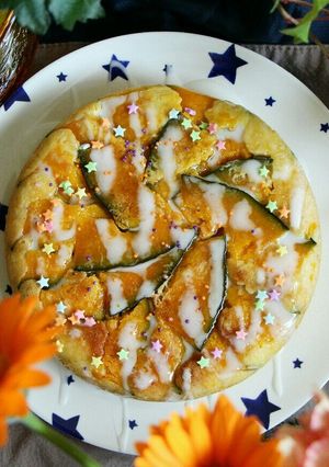 簡単！炊飯器でカボチャケーキ-レシピのメイン写真