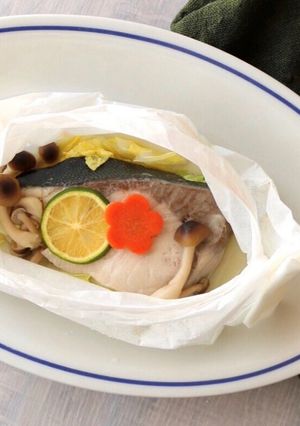 白菜とぶりのさっぱり塩こうじ蒸し☆-レシピのメイン写真