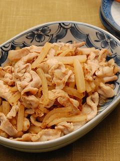 大根と豚肉のさっぱり炒め-レシピのメイン写真