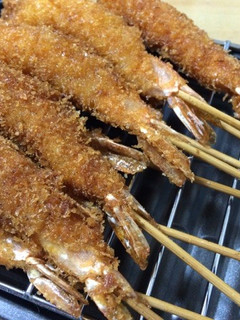 おかずにおつまみに!エビの串揚げ-レシピのメイン写真