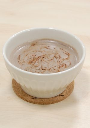 HOTアサイーチョコミルク-レシピのメイン写真