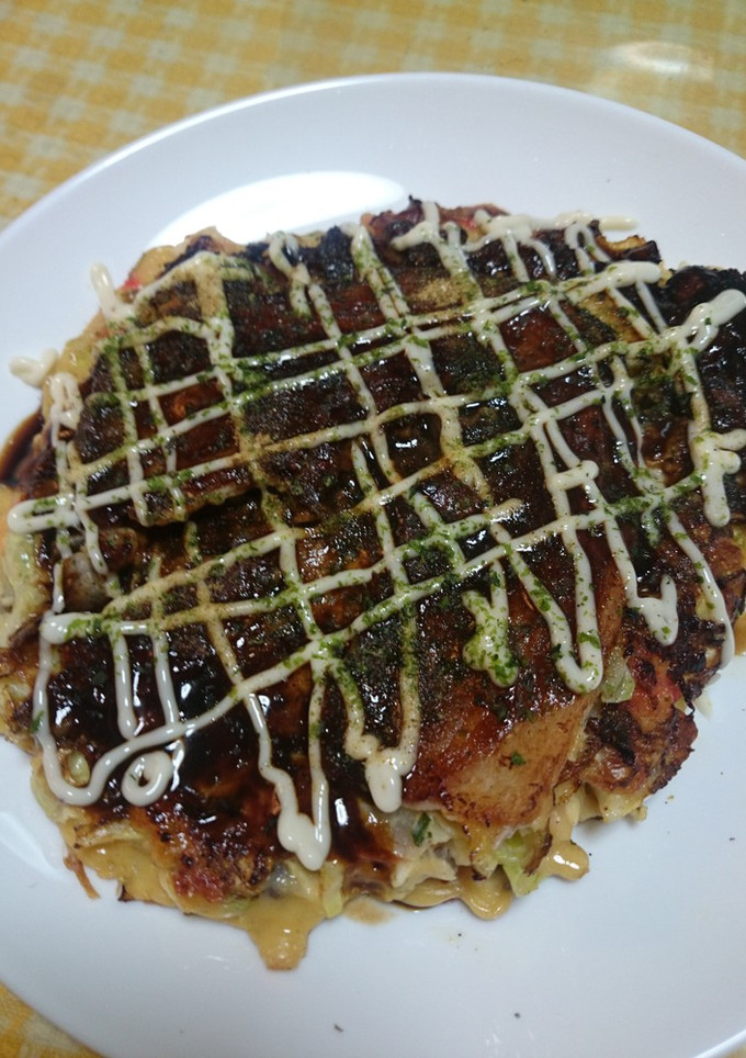 ▲我が家のお好み焼き-レシピのメイン写真