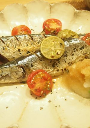 サンマのさっぱりジューシーバジル焼き♩-レシピのメイン写真