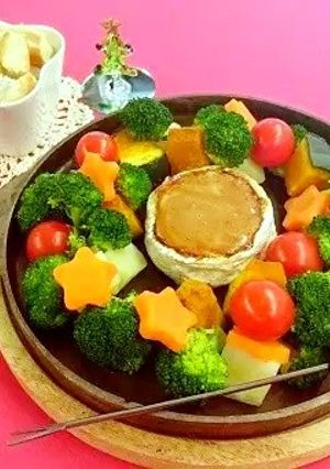 クリスマスにはコレ♪簡単チーズフォンデュ-レシピのメイン写真