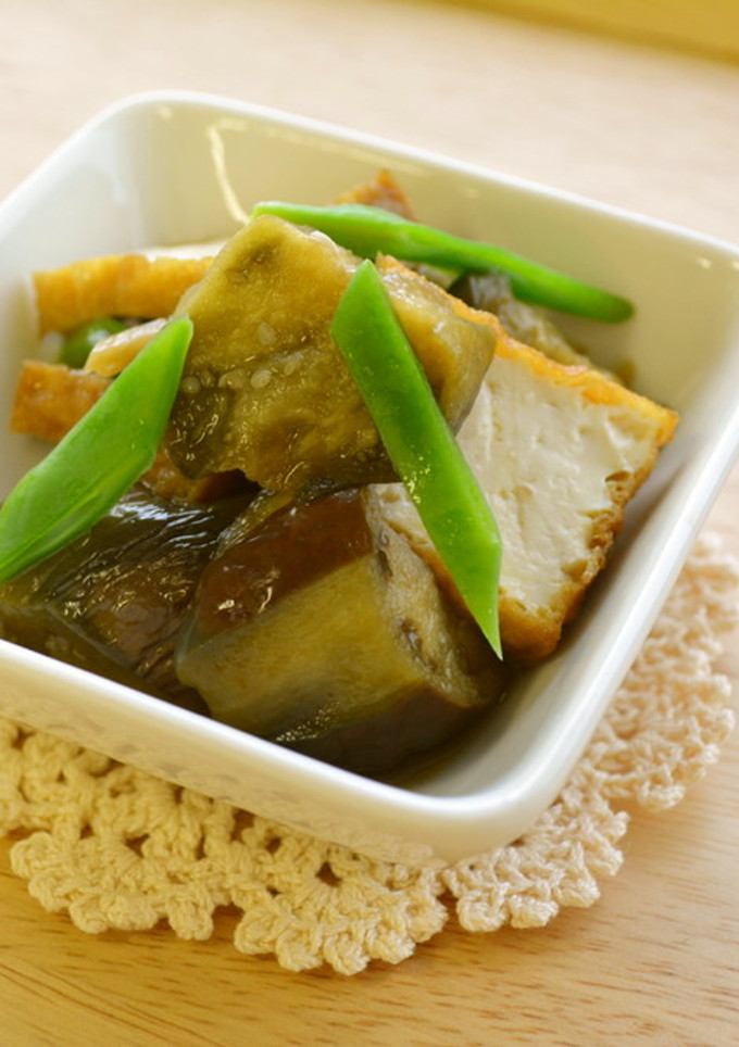 なすと厚揚げの煮物-レシピのメイン写真
