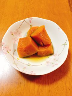かぼちゃの煮物-レシピのメイン写真